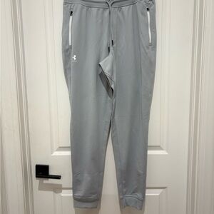 Under Armour Men's Light Gray Joggers